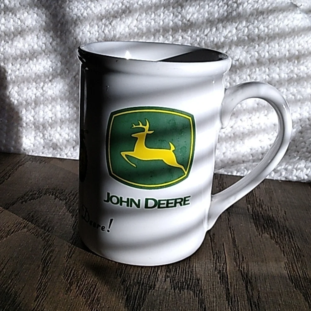 John Deere coffee mug